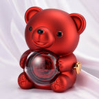 Surprise Teddy Bear Love Letter Necklace Gift Set