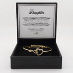 "To My Daughter" Forever Connected Bracelet