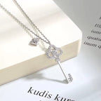"You Hold The Key To My Heart" Necklace Gift Set