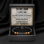 To My Son - Tiger's Eye Protection Bracelet