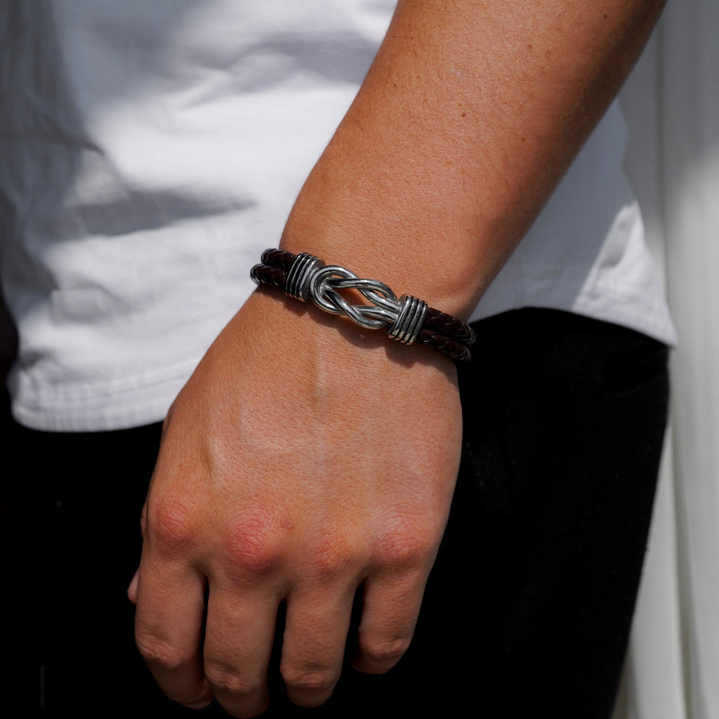 "To My Man" Forever Tied In Love Bracelet Set