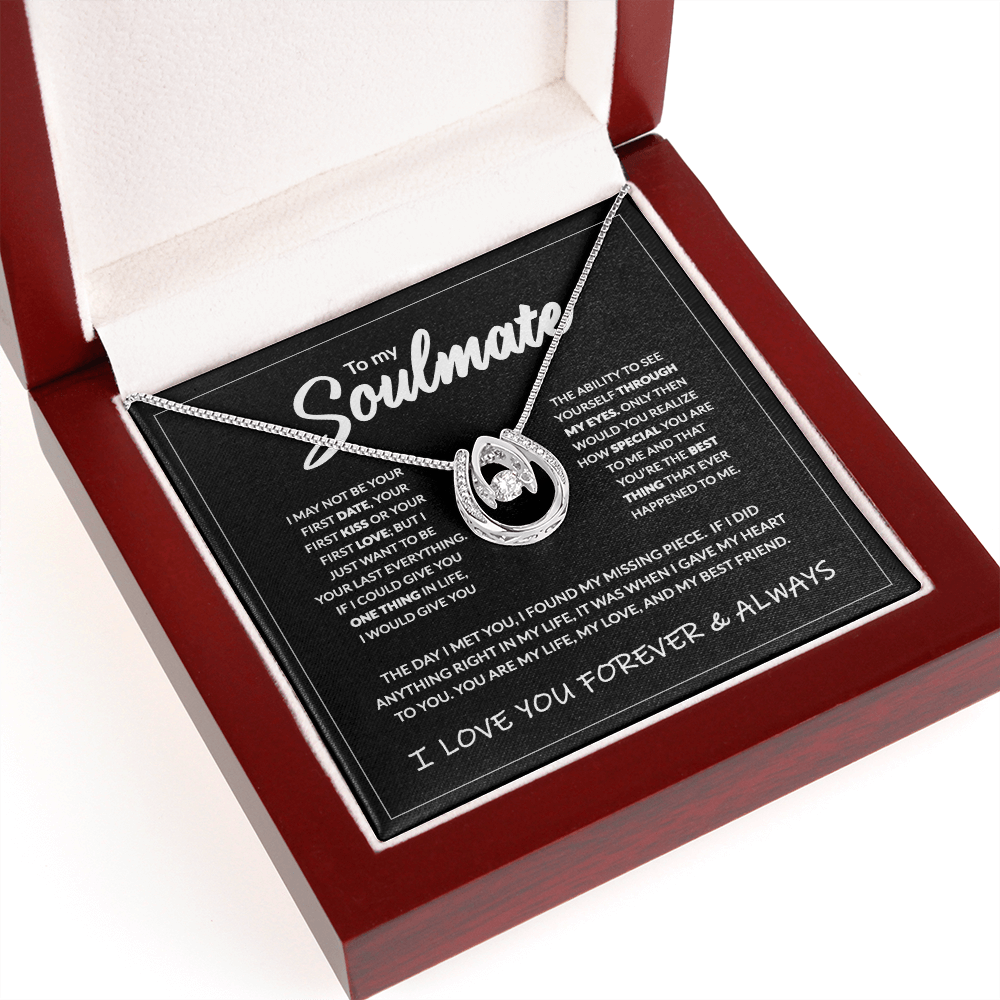 To My Soulmate - Lucky In Love Necklace
