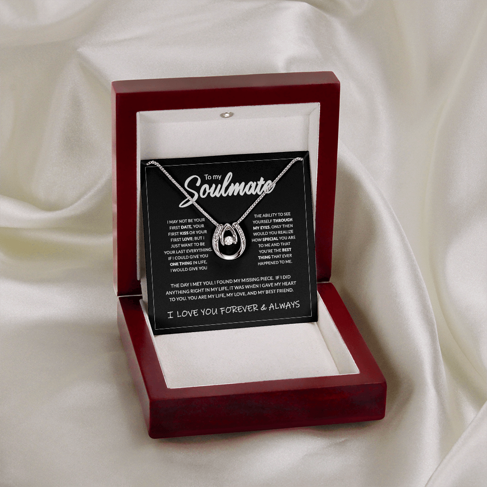 To My Soulmate - Lucky In Love Necklace