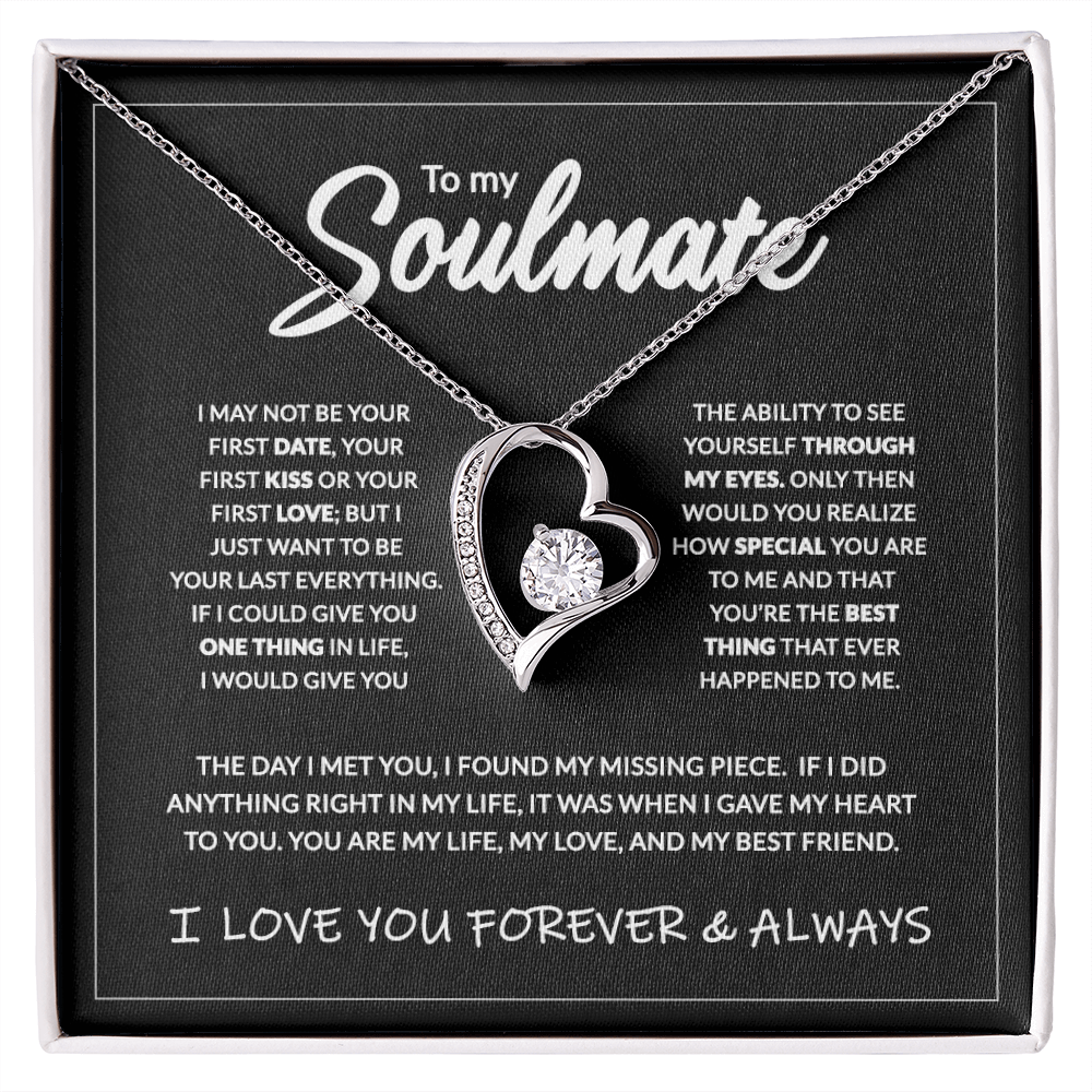 To My Soulmate - 14K Forever Necklace