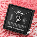 To My Mom - "Without You There Is No Me" 14K Forever Necklace