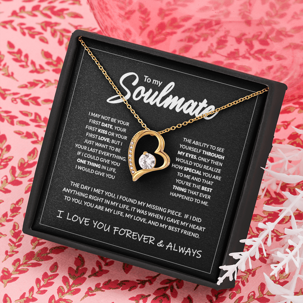 To My Soulmate - 14K Forever Necklace