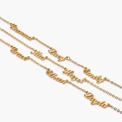 Single & Multiple Name Necklace